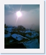 The afternoon sun over Ankara in winter